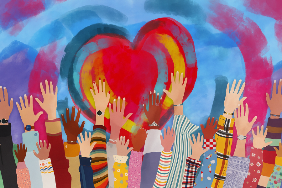 photo libre de droit - mains et coeur